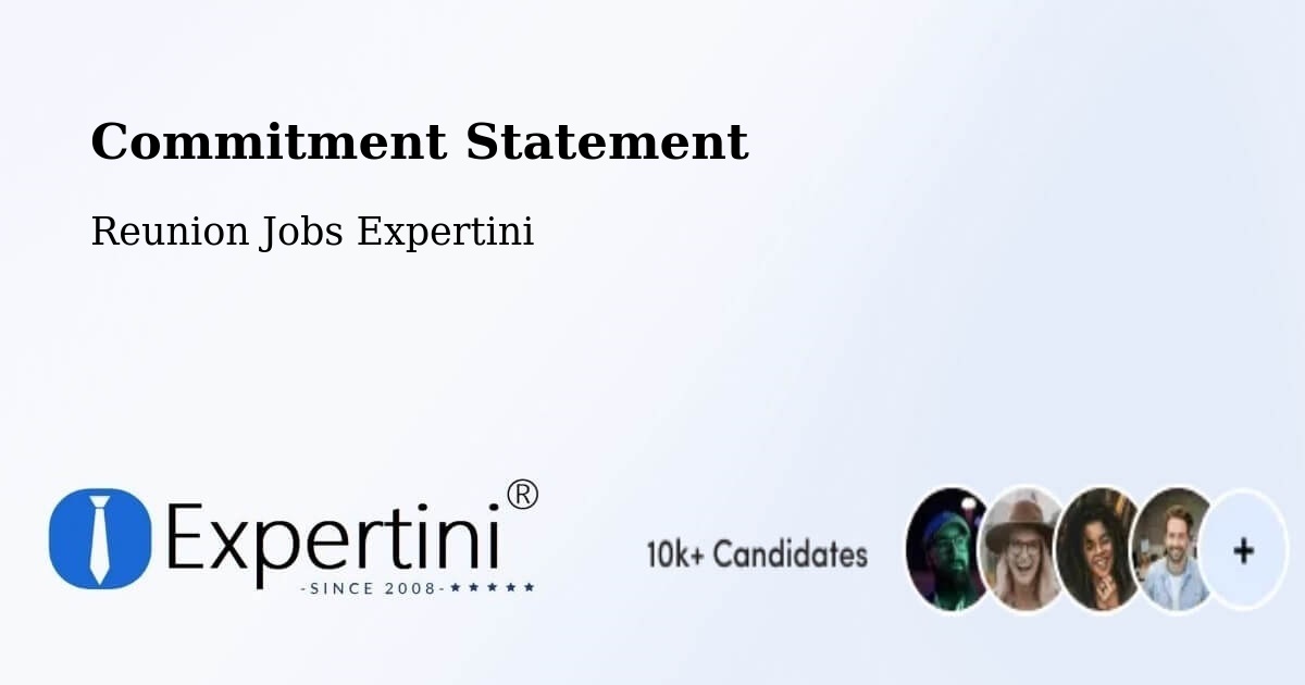 Corporate Commitment – La Colline - Reunion Jobs Expertini